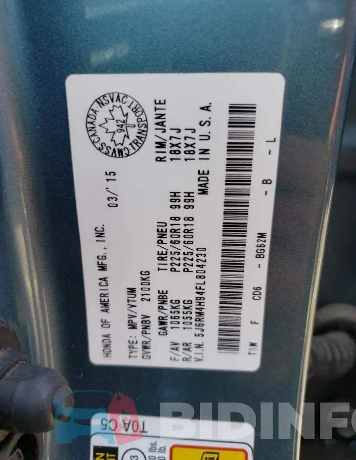 5J6RM4H94FL804230 Photo# 14