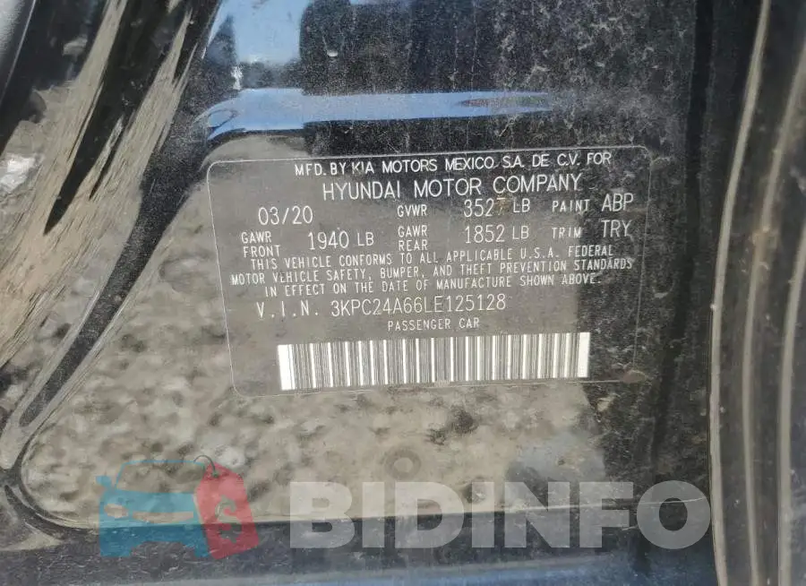 3KPC24A66LE125128 Photo# 12