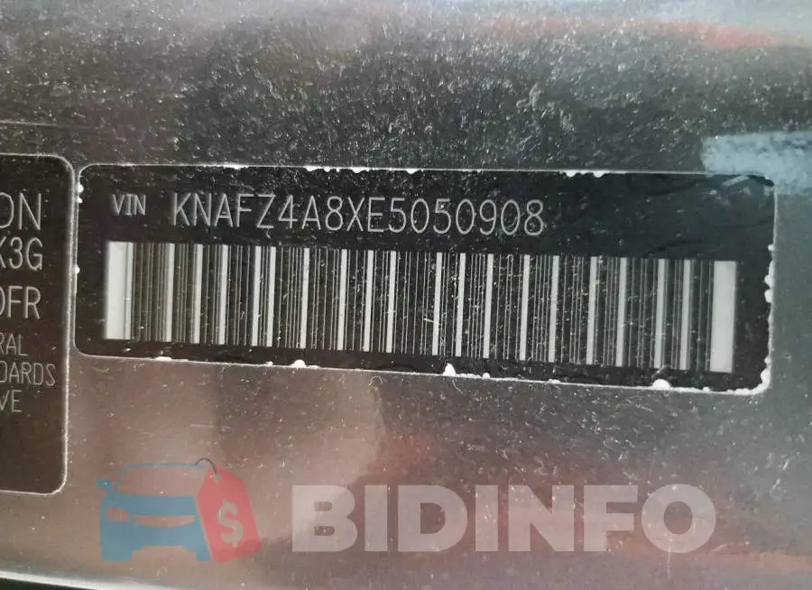 KNAFZ4A8XE5050908 Photo# 12