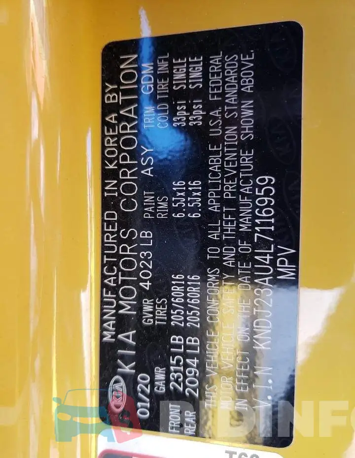 KNDJ23AU4L7116959 Photo# 13