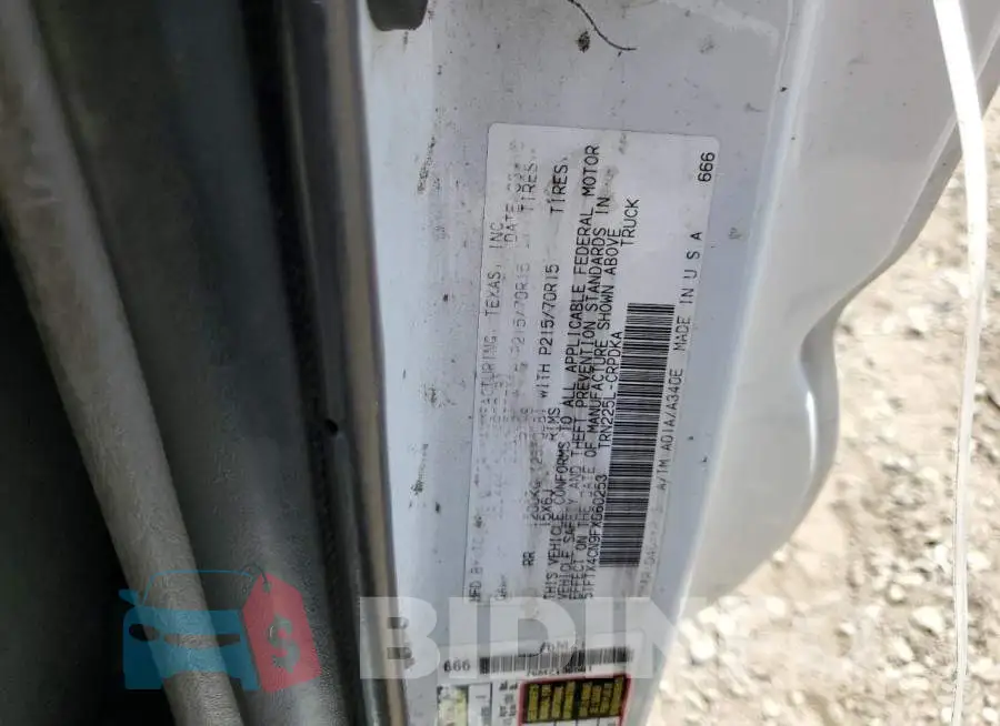 5TFTX4CN9FX060253 Photo# 12