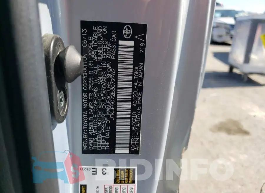 JTKJF5C72E3072762 Photo# 12