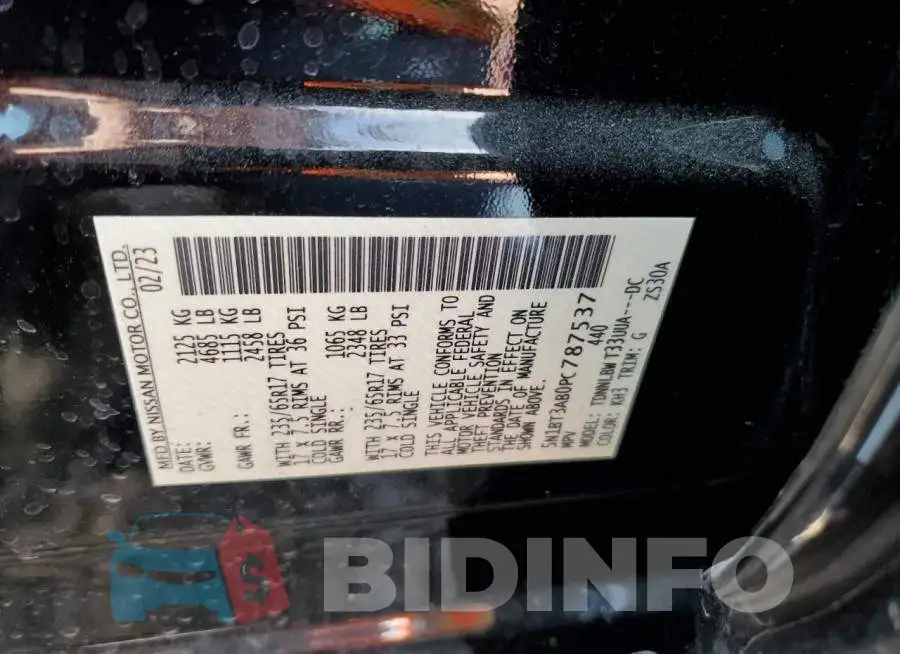 5N1BT3AB0PC787537 Photo# 13