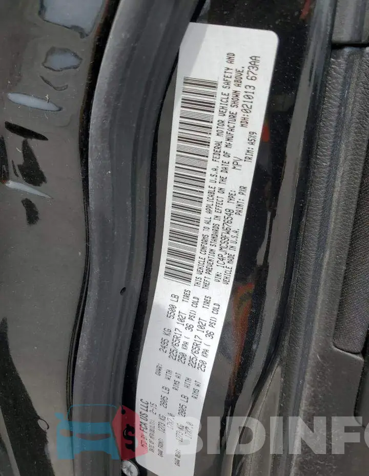 1C4PJMCS9FW676548 Photo# 14