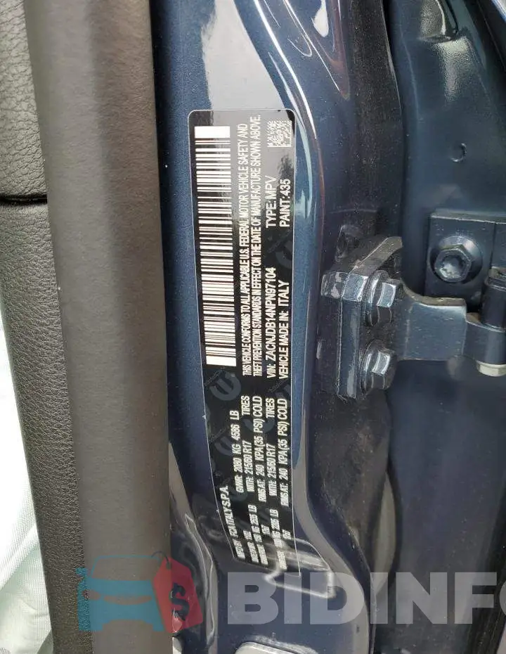 ZACNJDB14NPN97104 Photo# 13