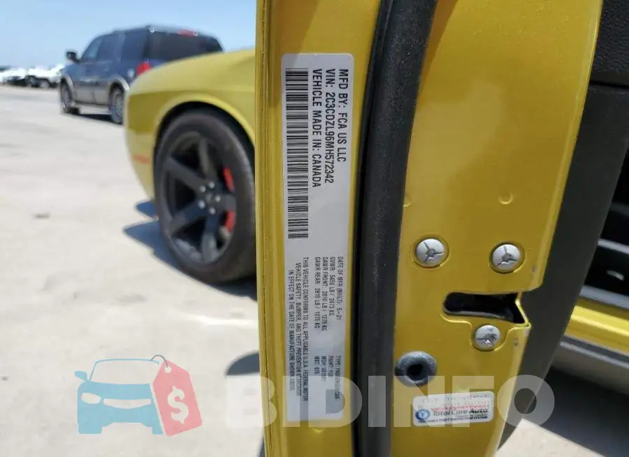 2C3CDZL96MH572342 Photo# 12