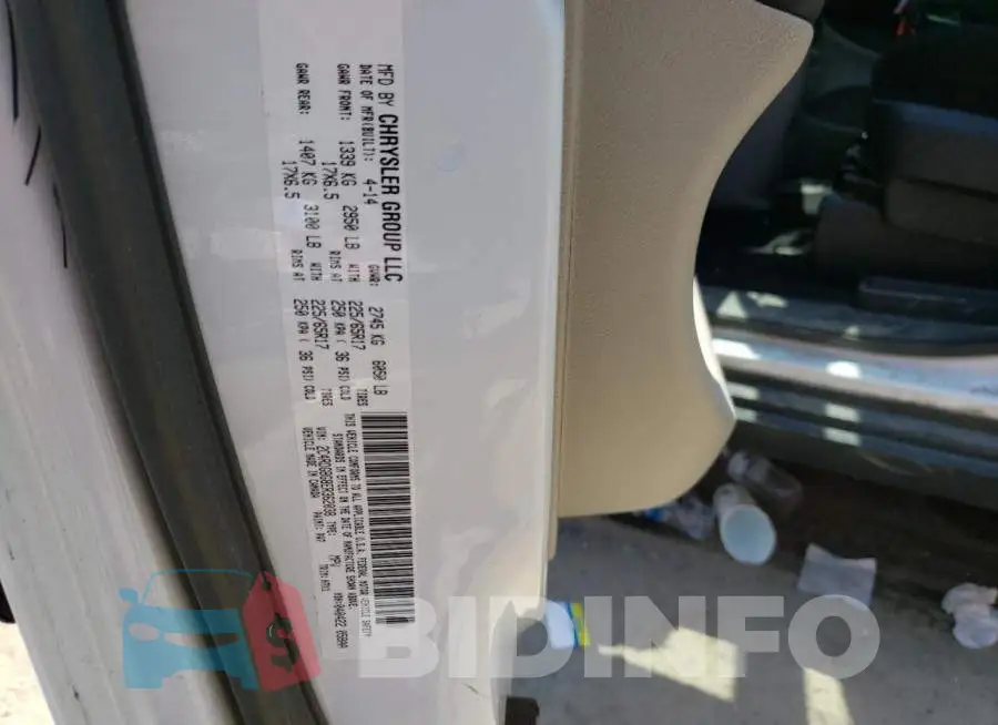 2C4RDGBG8ER362038 Photo# 13
