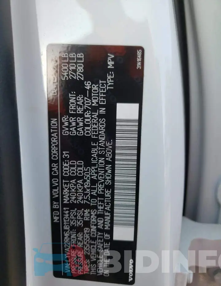 LYVA22RM6JB113441 Photo# 12