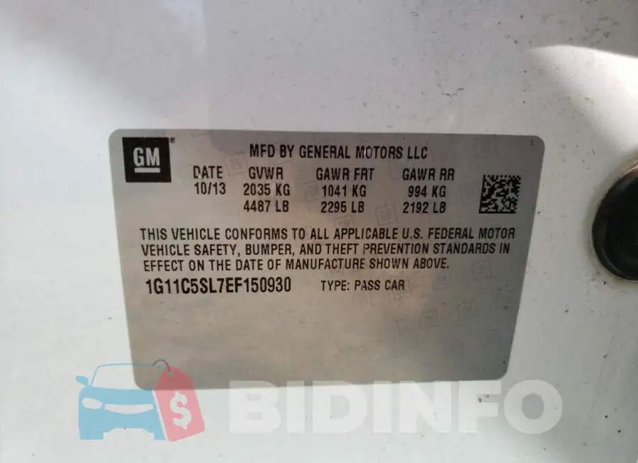 1G11C5SL7EF150930 Photo# 12