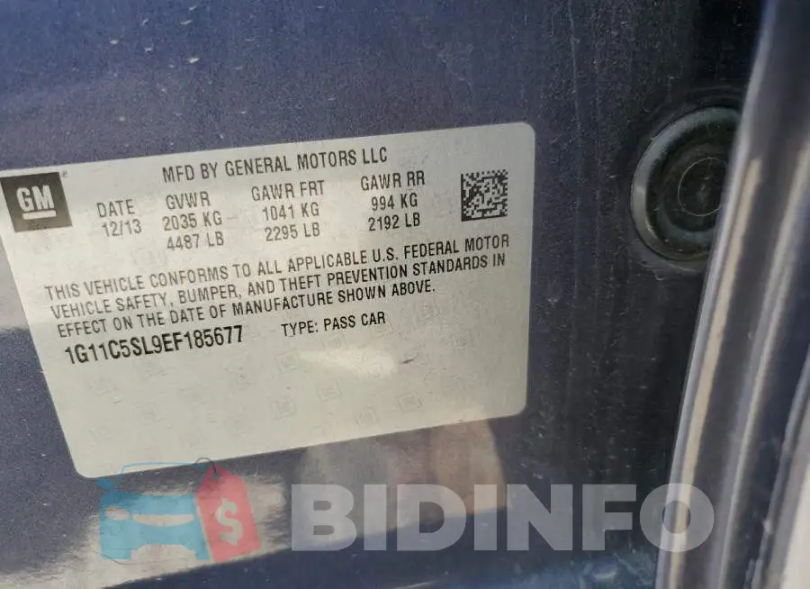 1G11C5SL9EF185677 Photo# 12