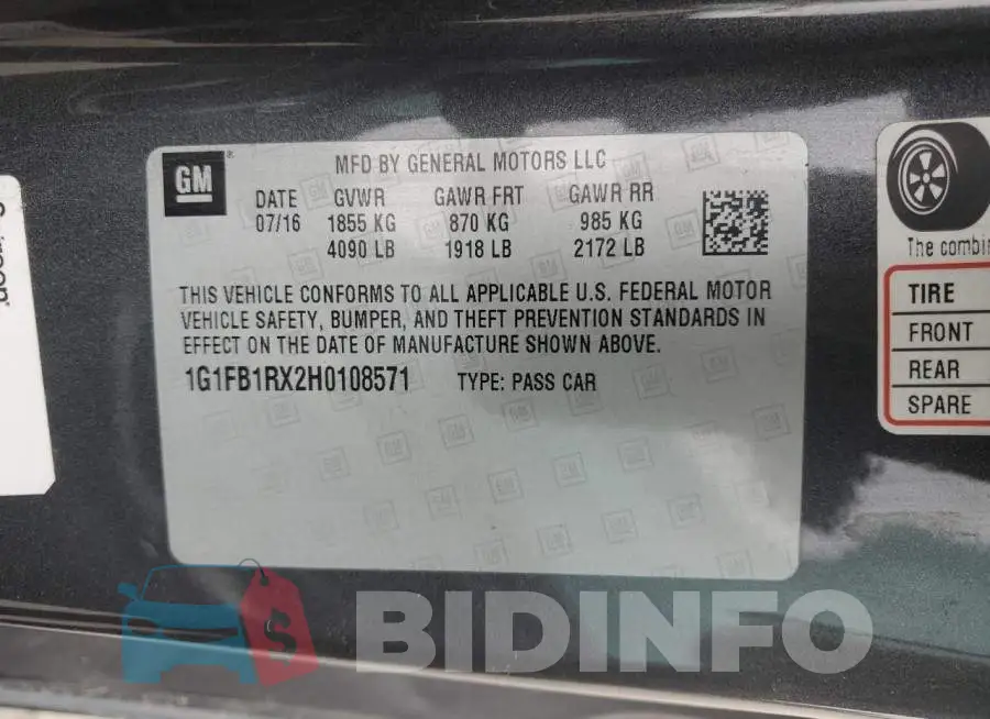 1G1FB1RX2H0108571 Photo# 12