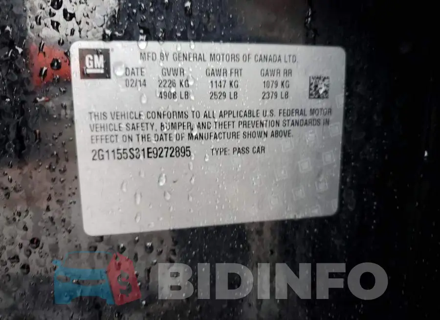 2G1155S31E9272895 Photo# 12
