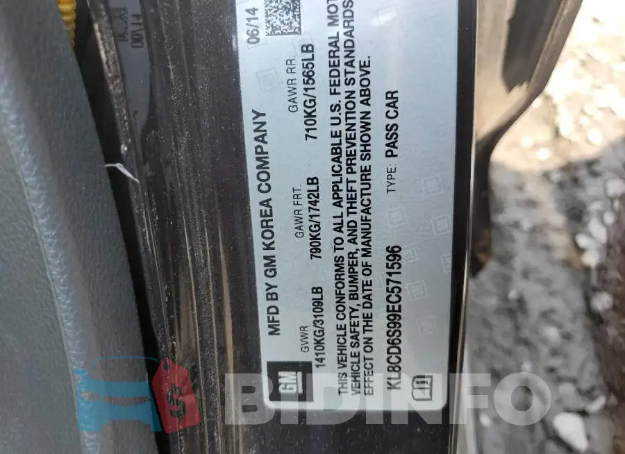 KL8CD6S99EC571596 Photo# 12