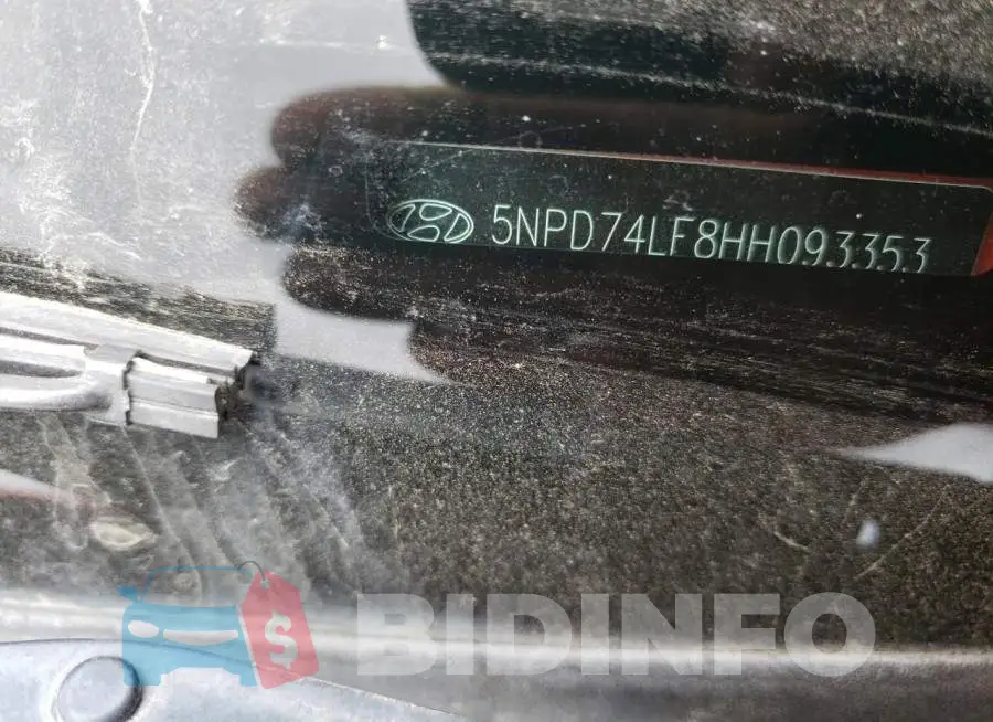 5NPD74LF8HH093353 Photo# 12