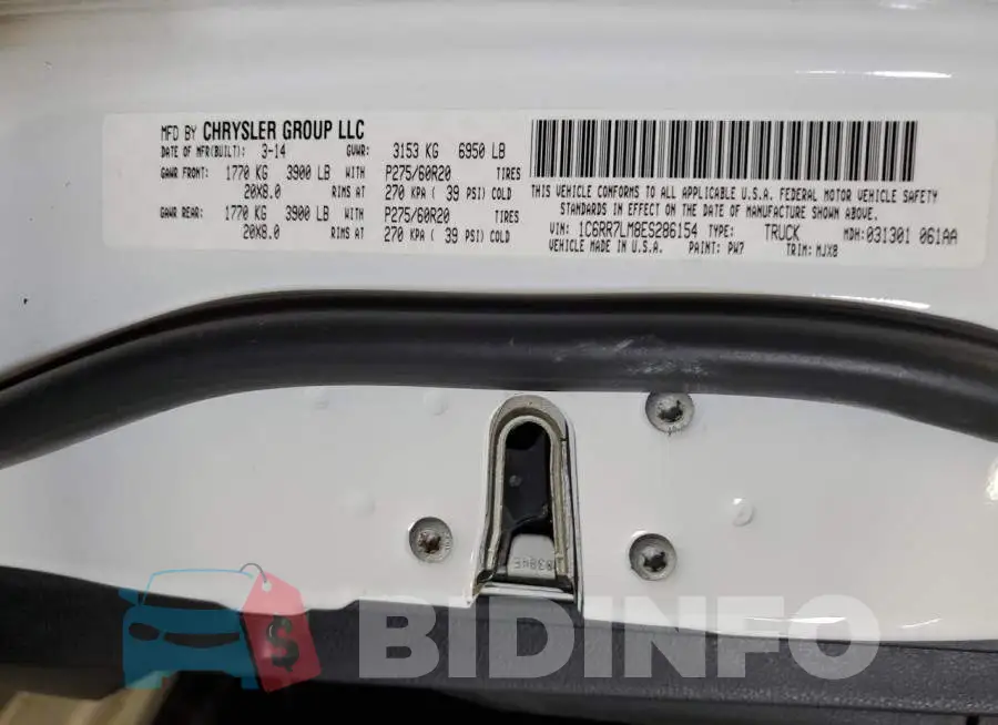 1C6RR7LM8ES286154 Photo# 12