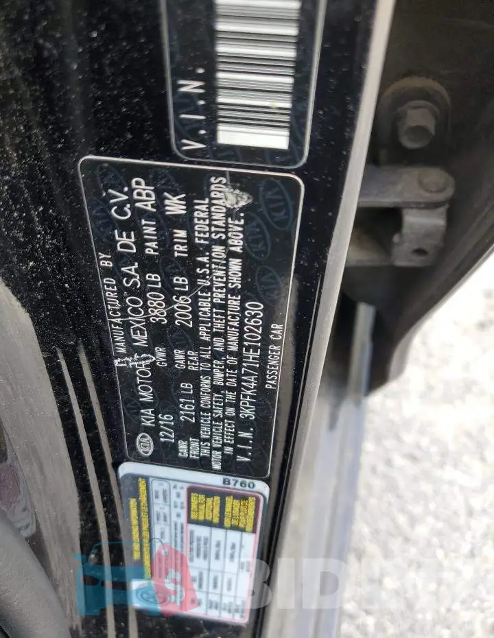 3KPFK4A71HE102630 Photo# 12