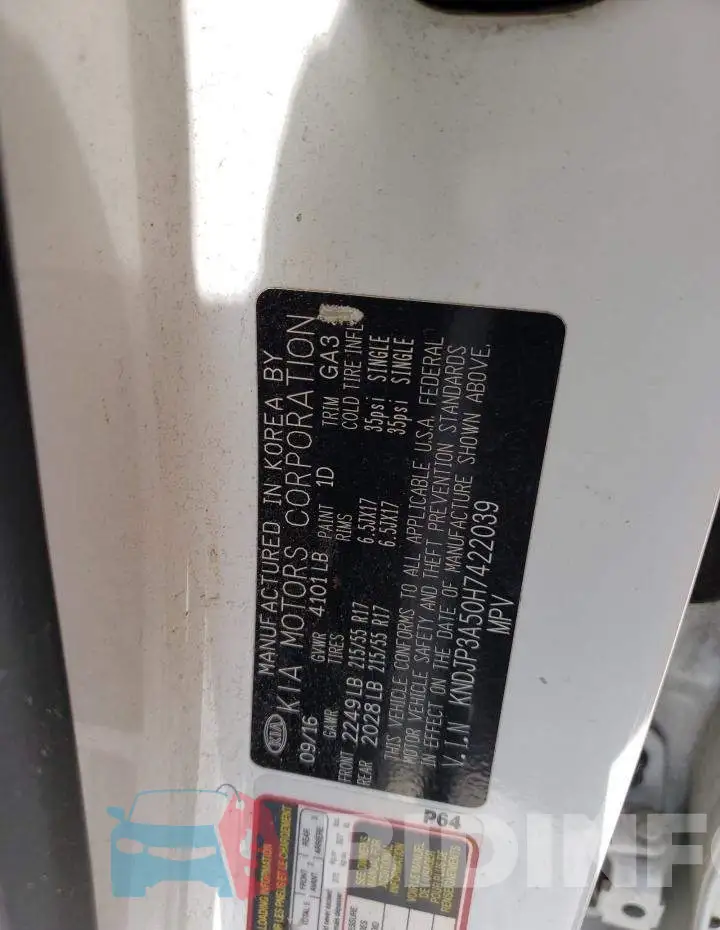 KNDJP3A50H7422039 Photo# 12