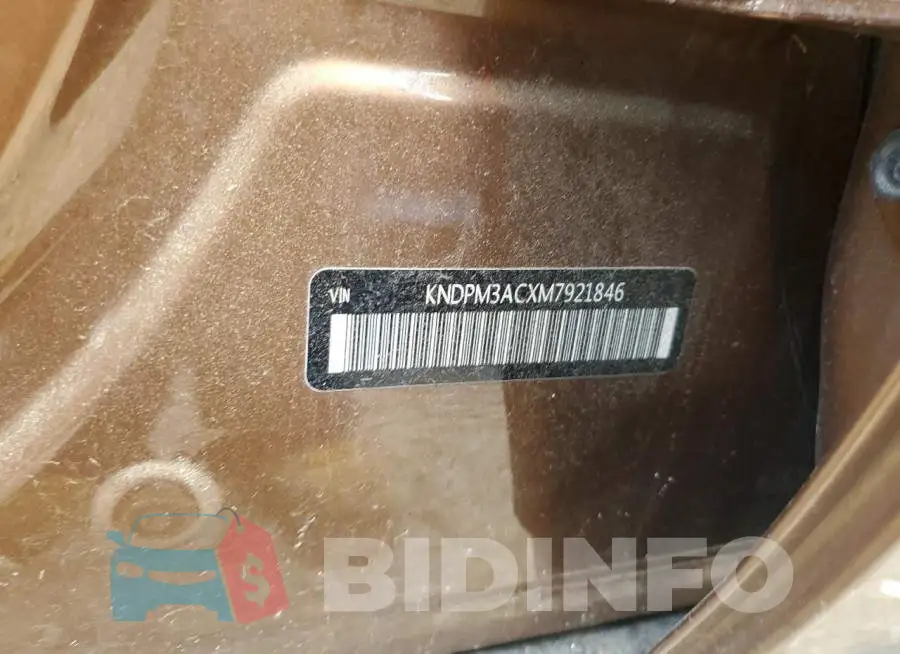 KNDPM3ACXM7921846 Photo# 14