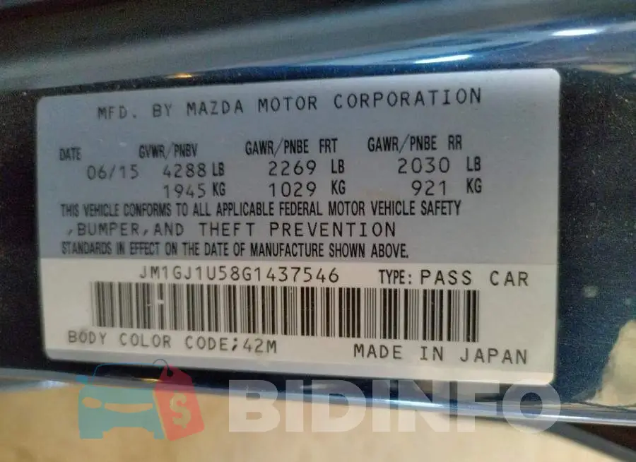 JM1GJ1U58G1437546 Photo# 12