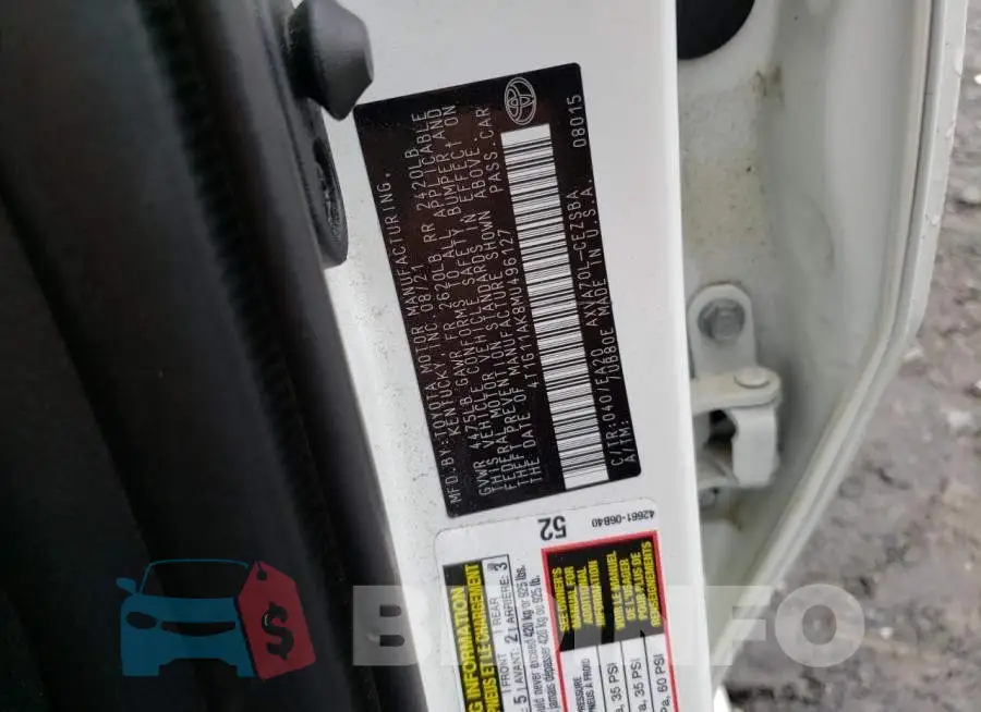 4T1G11AK8MU496127 Photo# 12