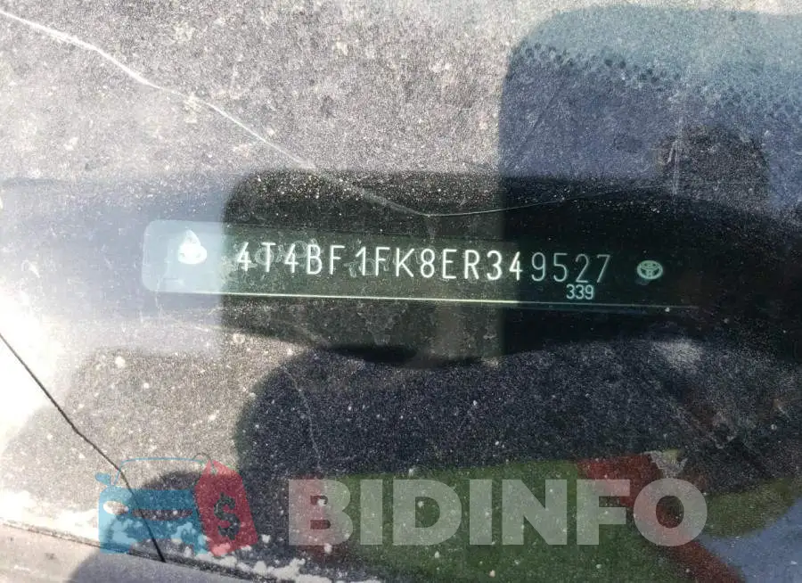4T4BF1FK8ER349527 Photo# 12