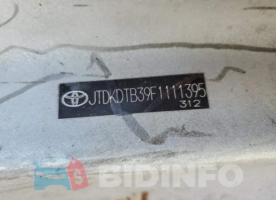 JTDKDTB39F1111395 Photo# 12