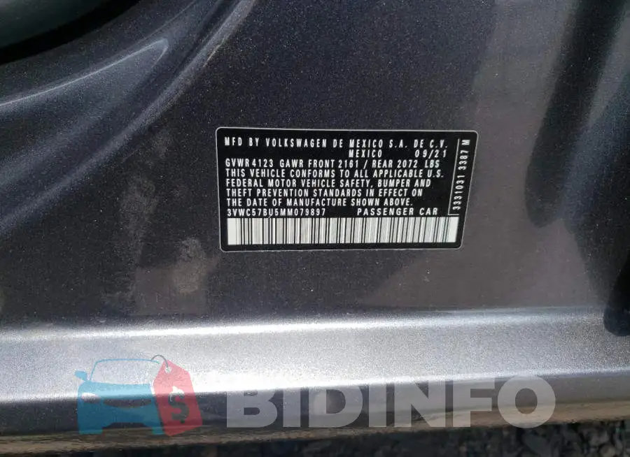 3VWC57BU5MM079897 Photo# 12