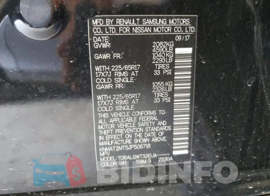 KNMAT2MT5JP506718 Photo# 14
