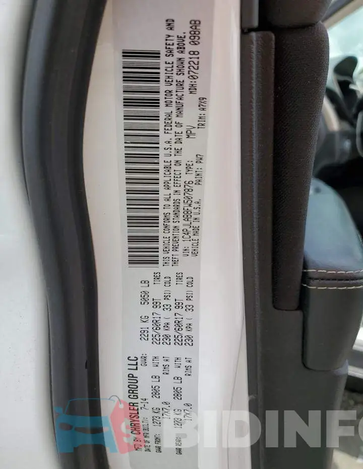 1C4PJLAB8FW507876 Photo# 12