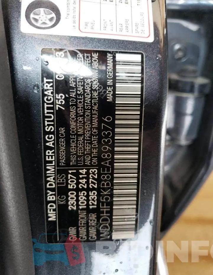 WDDHF5KB8EA893376 Photo# 12