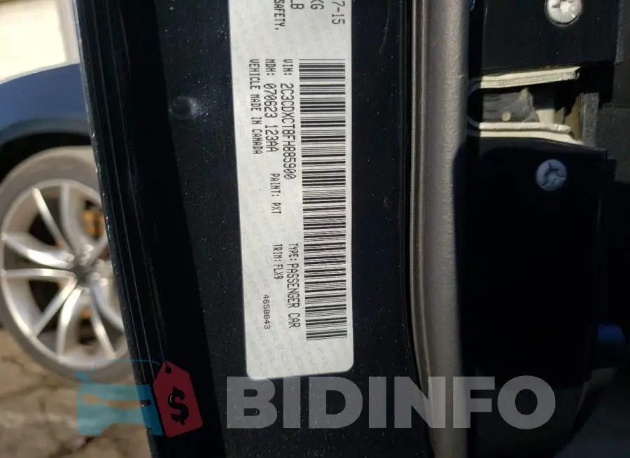 2C3CDXCT8FH885900 Photo# 12