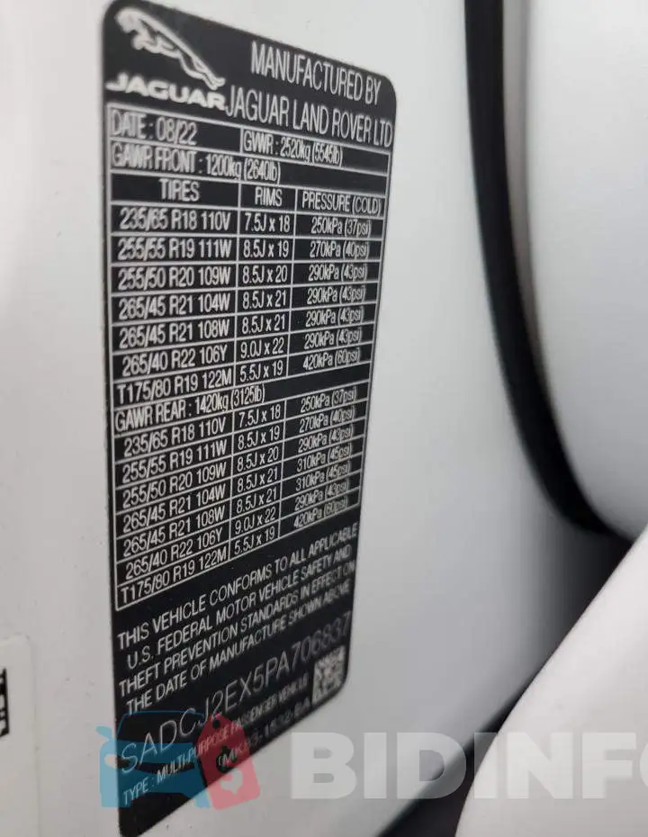SADCJ2EX5PA706837 Photo# 14
