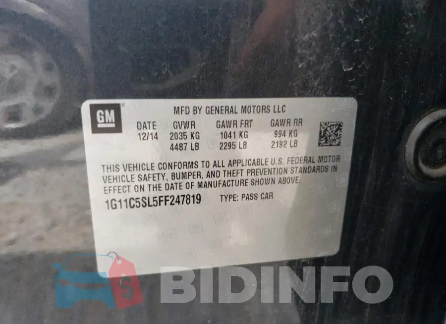 1G11C5SL5FF247819 Photo# 12