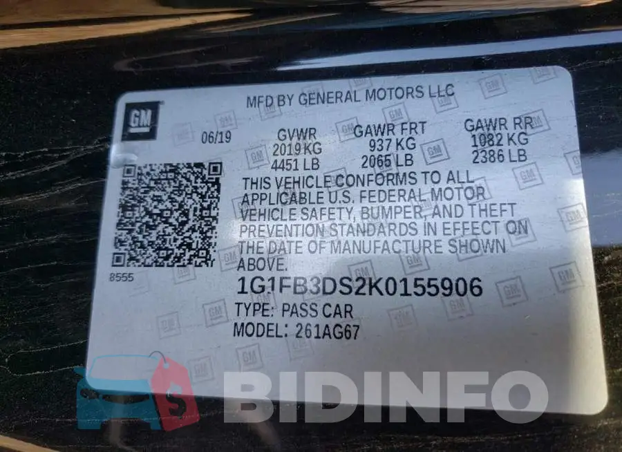1G1FB3DS2K0155906 Photo# 10