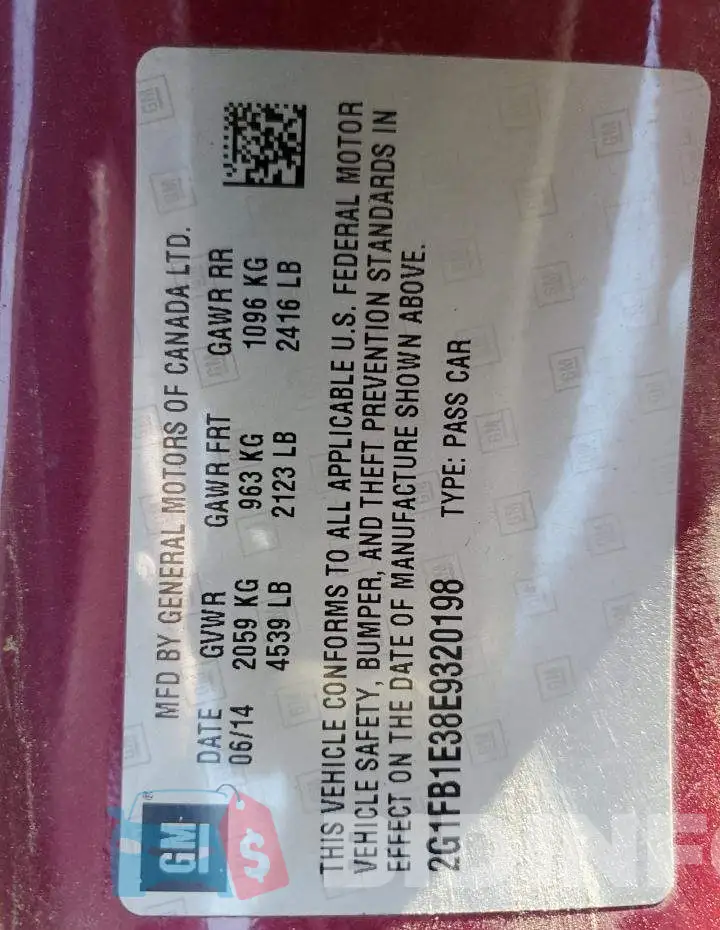 2G1FB1E38E9320198 Photo# 12