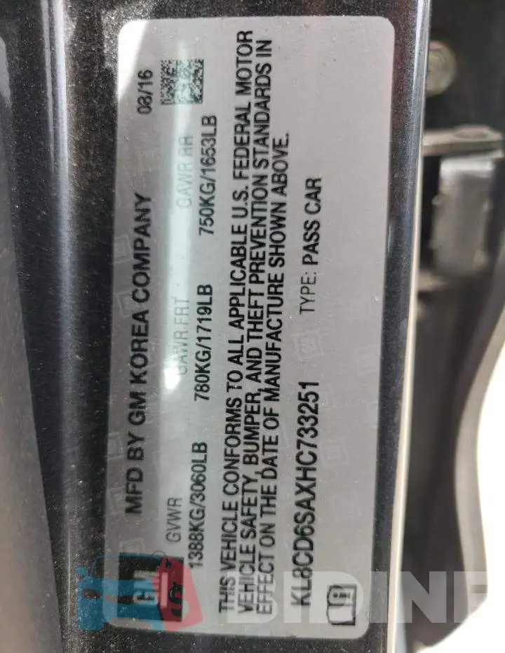 KL8CD6SAXHC733251 Photo# 12