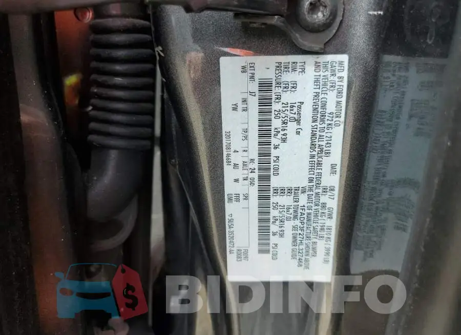1FADP3F27HL327468 Photo# 12