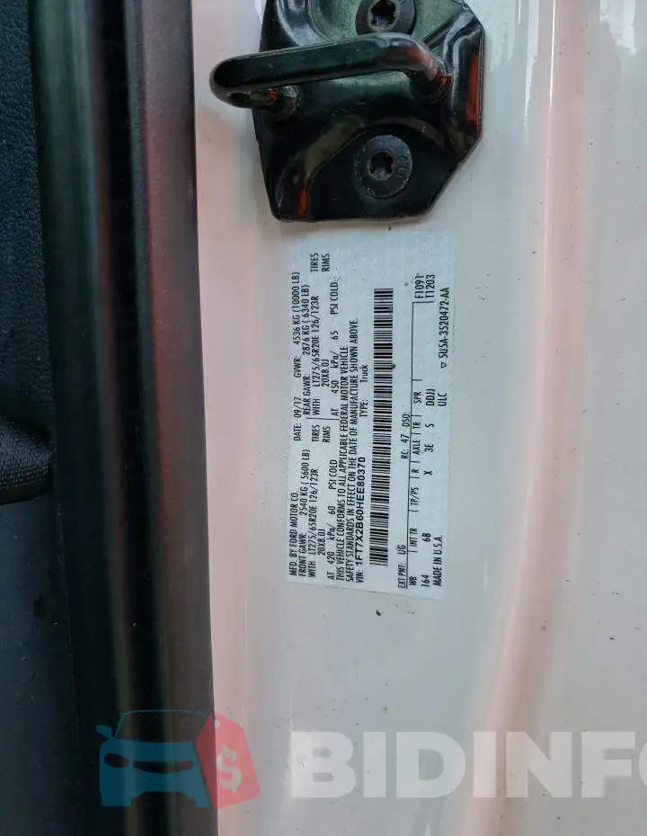 1FT7X2B60HEE80370 Photo# 12