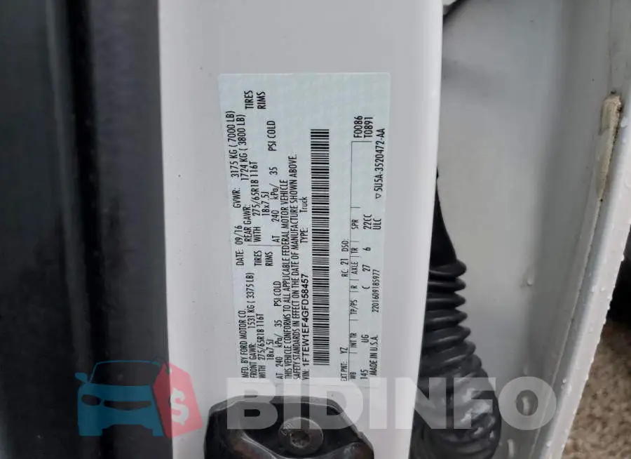 1FTEW1EF4GFD58457 Photo# 13