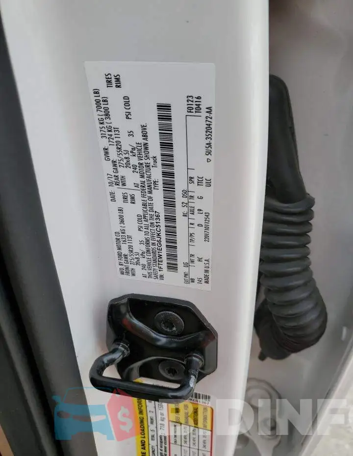 1FTEW1EG6JKC51367 Photo# 12