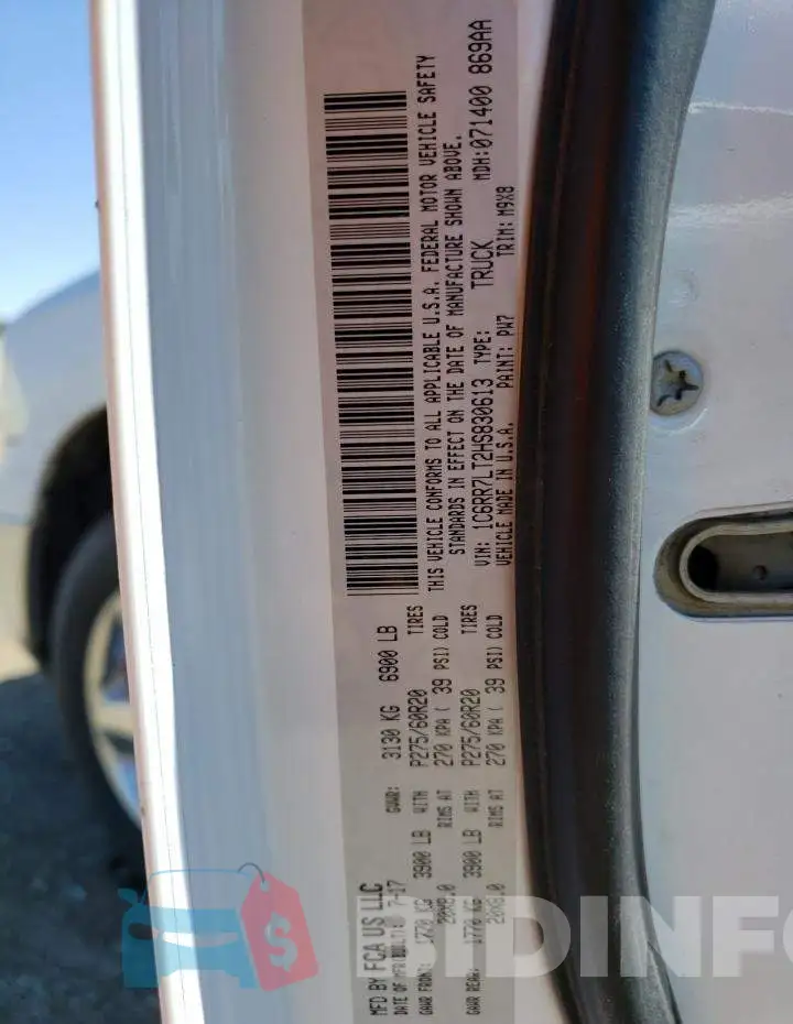 1C6RR7LT2HS830613 Photo# 12