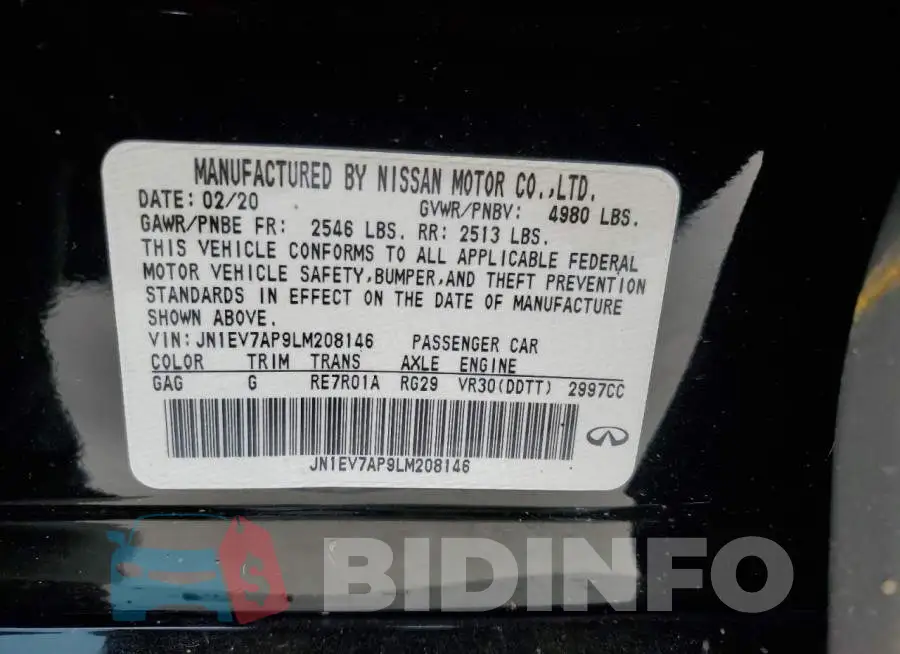 JN1EV7AP9LM208146 Photo# 13
