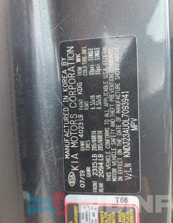 KNDJ23AU0L7093941 Photo# 13
