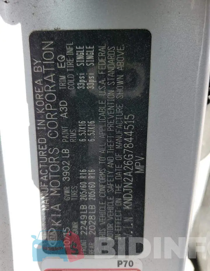 KNDJN2A26G7844515 Photo# 13
