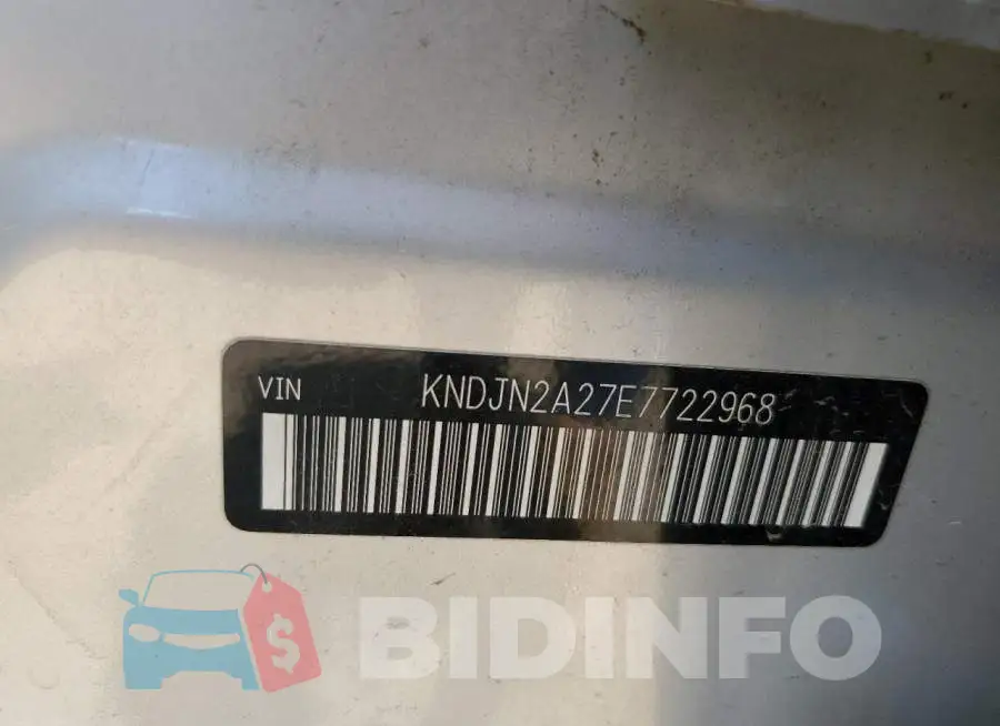 KNDJN2A27E7722968 Photo# 13