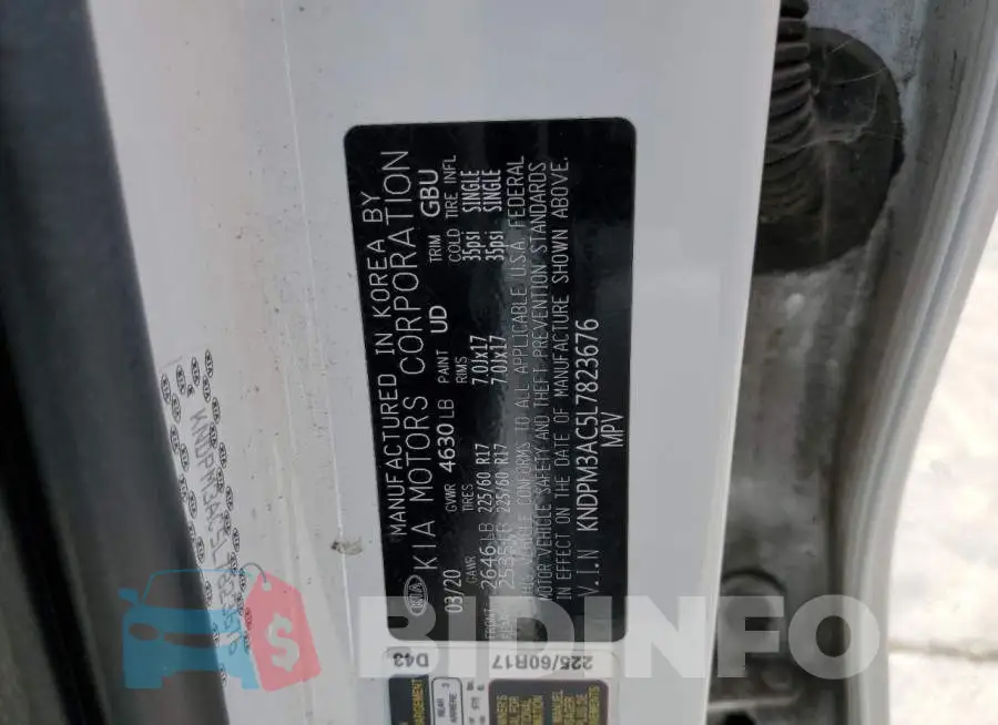 KNDPM3AC5L7823676 Photo# 12