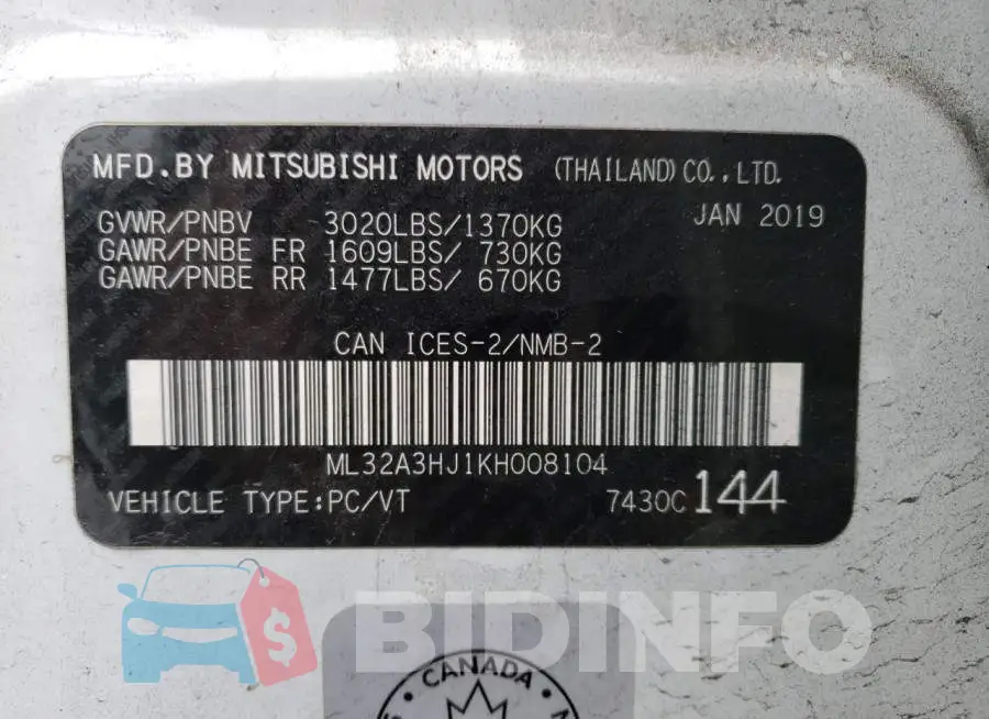 ML32A3HJ1KH008104 Photo# 12