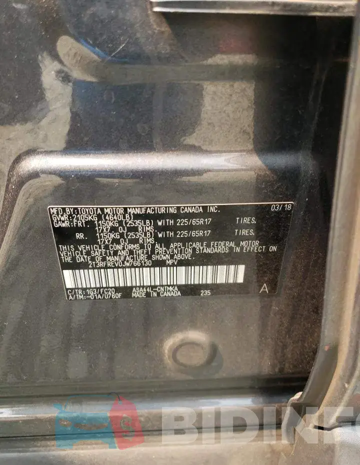 2T3RFREV0JW766130 Photo# 13