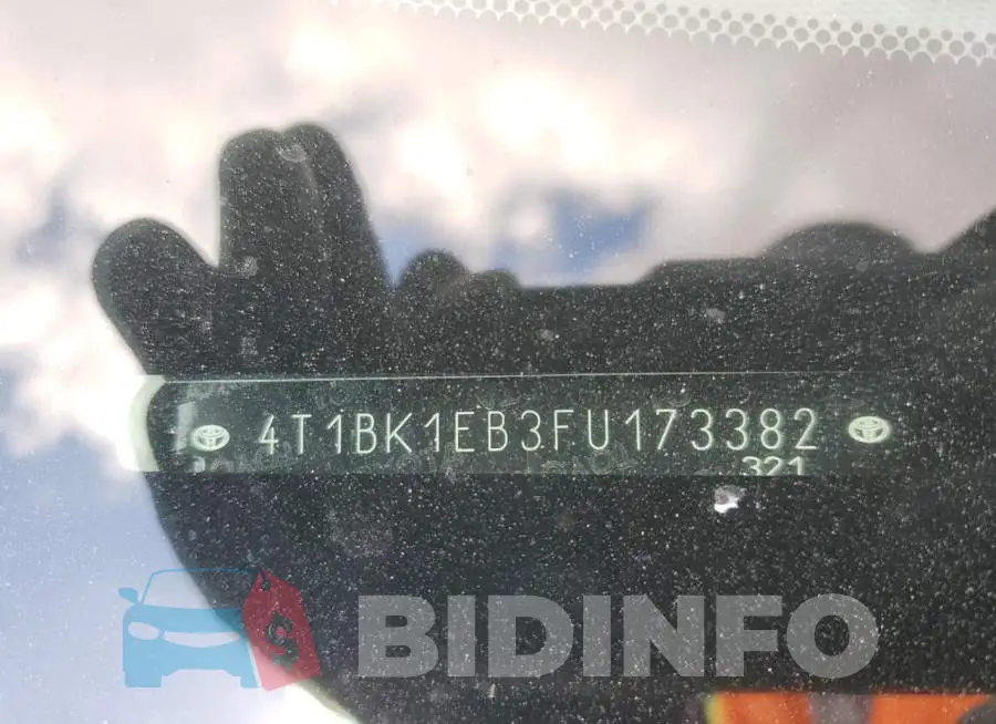4T1BK1EB3FU173382 Photo# 12