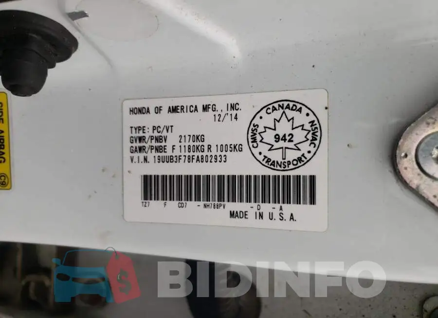 19UUB3F78FA802933 Photo# 10